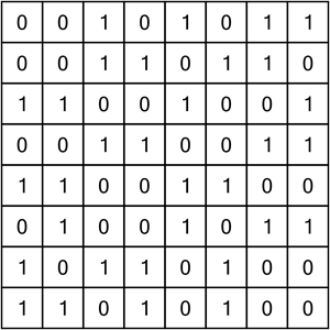binary puzzle solution
