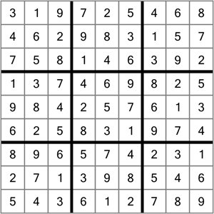 consecutive puzzle solution