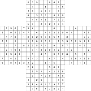 cross puzzle