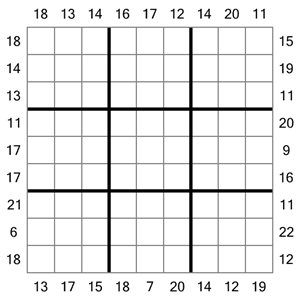 frame sudoku puzzle