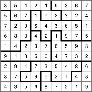 jigsaw puzzle solution