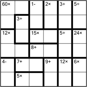 kenken abet puzzle