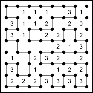 slitherlink puzzle solution