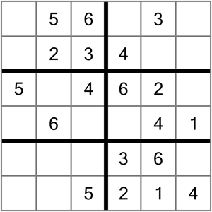 kids sudoku puzzle
