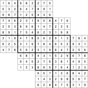 tripledoku puzzle solution