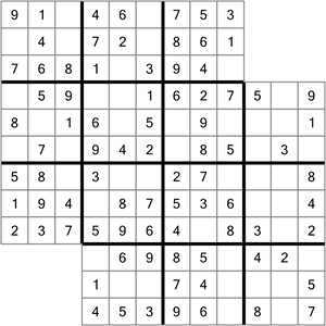 twodoku puzzle