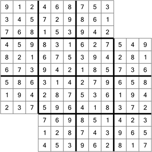 twodoku puzzle solution
